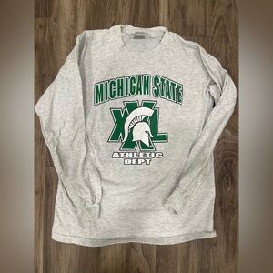 Vintage Y2K Michigan State Long Sleeve
